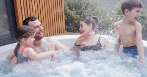 Swim spas offering fitness and relaxation in Glendale ft
