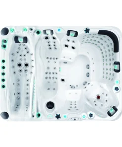 Ecstatic Mighty Wave Top view Swim Spa